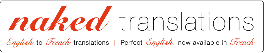English to French translations